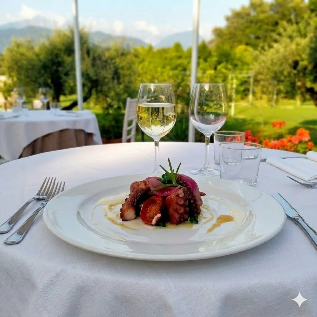 Ristorante Locanda dell'Angelo Ameglia - Terrazza panoramica per cucina di mare vicino Sarzana La Spezia